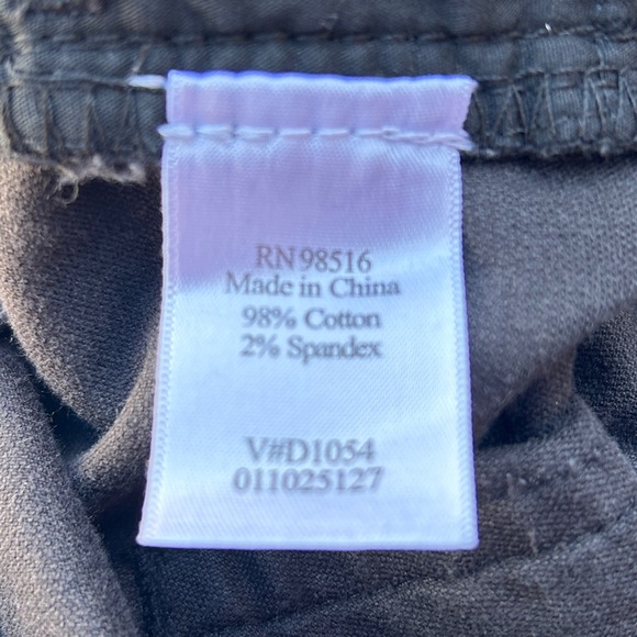 Coldwater Creek Black Velveteen Jeans 16 NWT - Picture 4 of 6